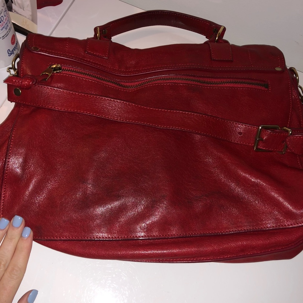 Proenza Schouler PS 1 Large Red - Picture 8 of 8